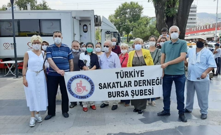 Bursa STK'ları T.C.D.D'nin Engelli bireylere yönelik ambargosuna sessiz kalmadı