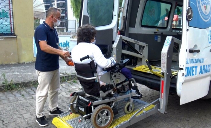Engelli Hizmet Aracı özel bireylerin hizmetinde