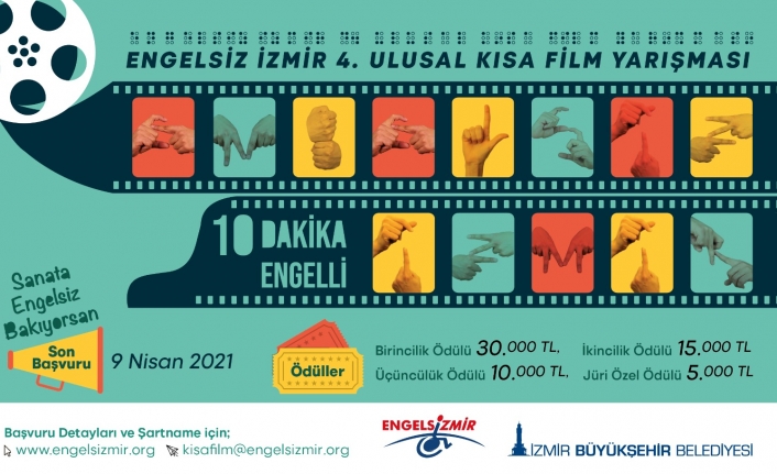 Engelsiz İzmir 4. Ulusal Kısa Film Yarışması başvuruları başladı