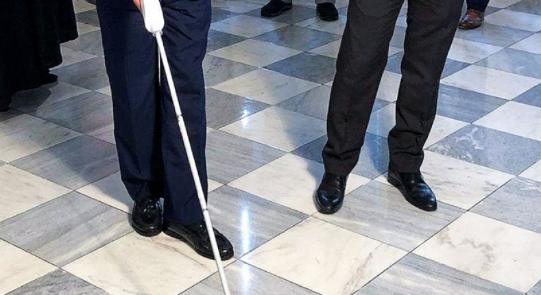 Görme Engelliler Spor Federasyonundan 'akıllı baston' desteği