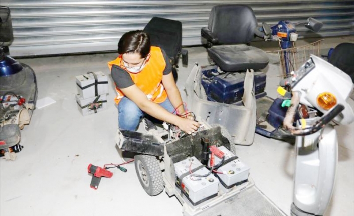 negöl ilçesinde engelli vatandaşların araçları ücretsiz tamir ediliyor