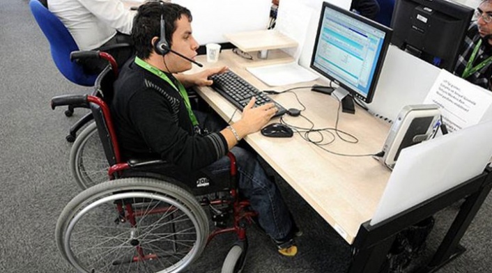 KDK'nin "dostane çözüm" kararıyla engelli vatandaşın işe başlaması sağlandı