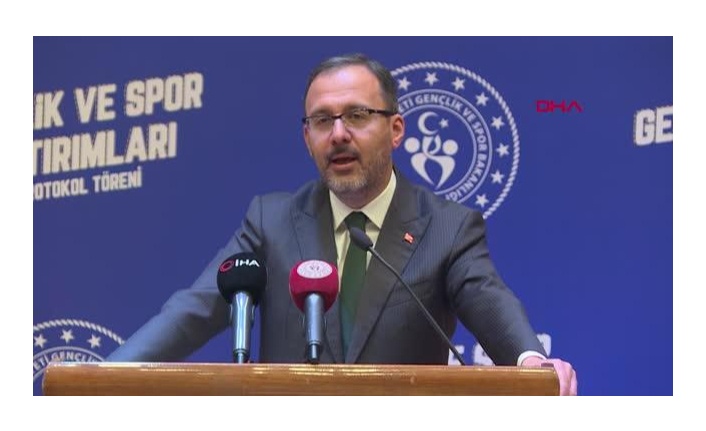 SPOR Bakan Kasapoğlu Bilecik'e yapılacak gençlik ve spor yatırımlarını açıkladı