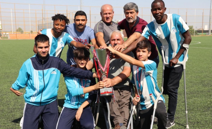 Eyyübiye Belediyespor'da deplasman galibiyeti sevinci