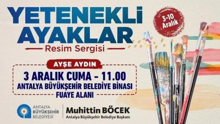 Yetenekli Ayaklar Sergisi, 3 Aralık'ta açılıyor
