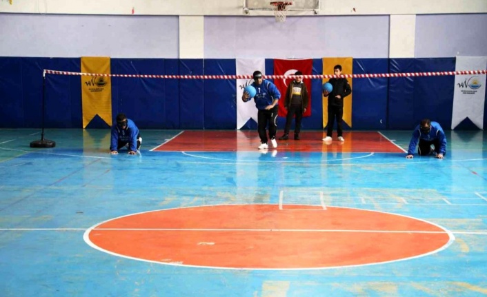 Van Büyükşehir Belediyesinden Goalball farkındalık müsabakası