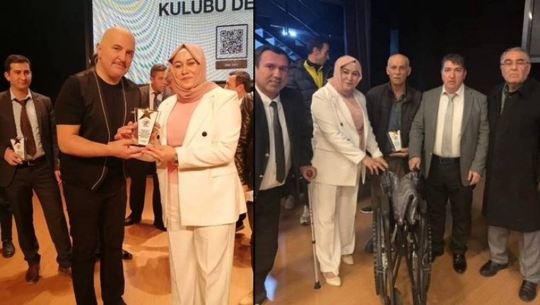 EKASDER'in Ankara'daki etkinliği 9 engelliye sandalye oldu
