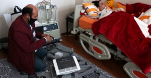 Engelli gencin "solunum cihazı" talebini Belediye karşıladı