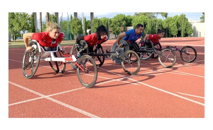 Engelli sporcular düzenli antrenmanlarla form tutacak