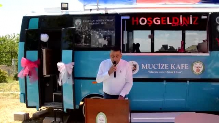 Hurda otobüsten dönme 'Mucize Kafe' engelliler için hizmete girdi