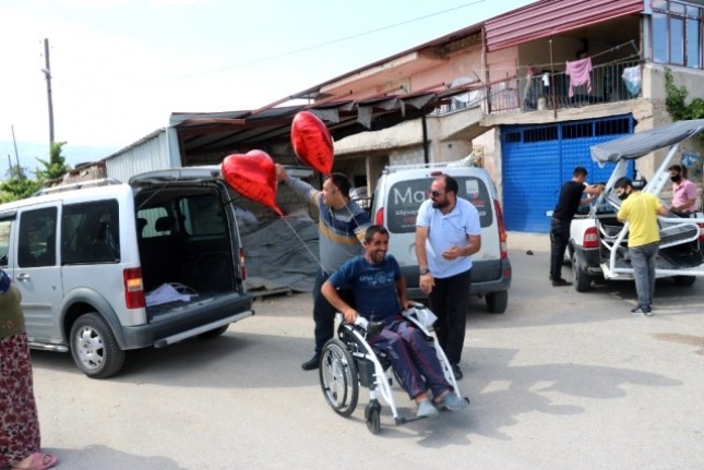 Engelli vatandaşın mutluluğu izlenme rekorları kırdı