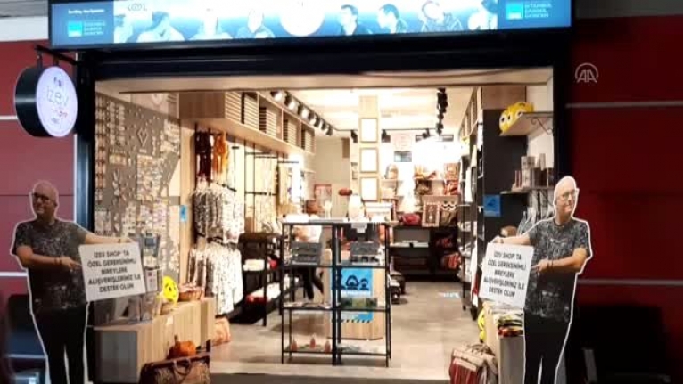 Sabiha Gökçen Havalimanı'ndaki İZEV Shop, kapılarını tekrar açtı