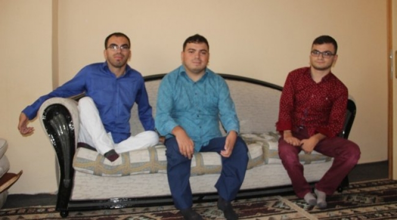 3 kas hastası kardeşin Erzurumspor aşkı onları hayat verdi