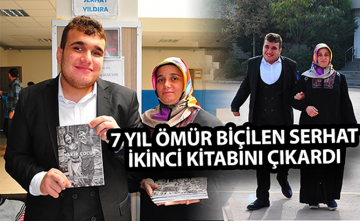 7 yıl ömür biçtiler, şimdi 20 yaşında ve üçüncü kitabını yazdı