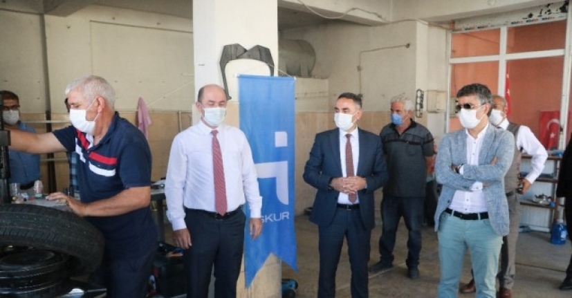 Engelli vatandaş İŞKUR’dan aldığı destekle kendi işini kurdu
