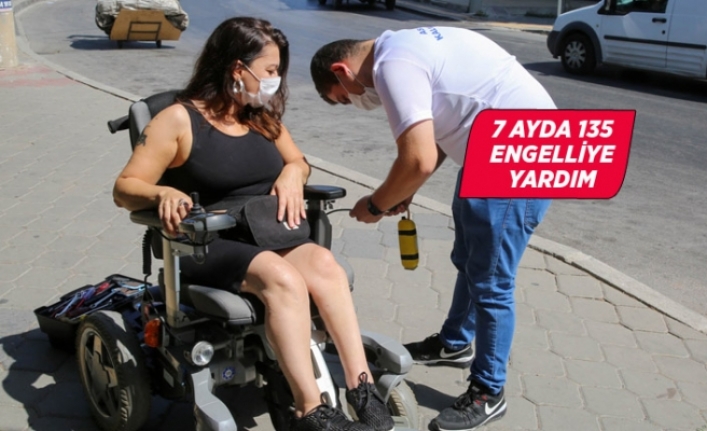 Engellilere “scooter” ile yol yardım desteği