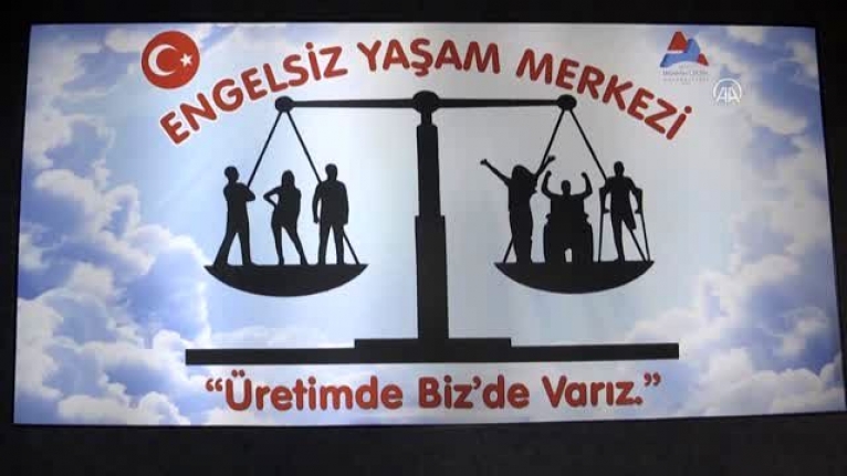 Burada çaylar engellilerin ürettiği karton bardaklardan içilecek