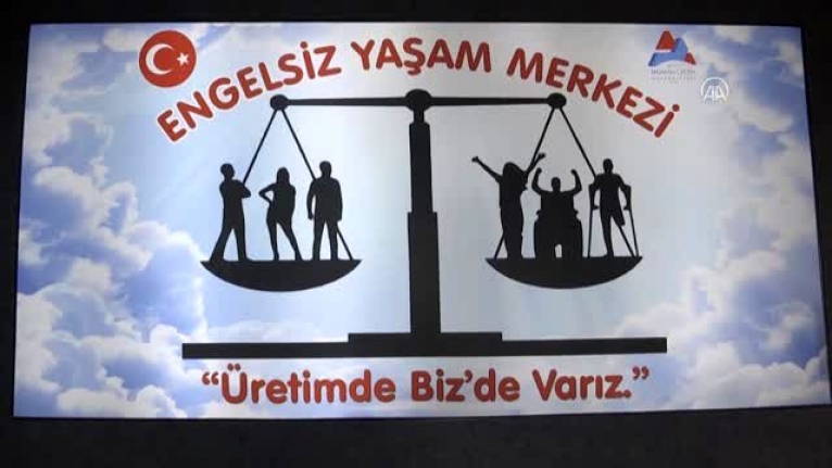 Burada çaylar engellilerin ürettiği karton bardaklardan içilecek