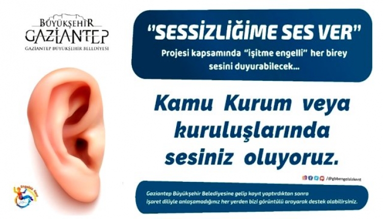 "Sessizliğime Ses Ver" projesi işitme engellilerin hayatını kolaylaştıracak