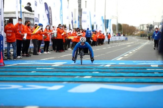 42. İstanbul Maratonu'nda parkur değişti, şampiyonlar değişmedi