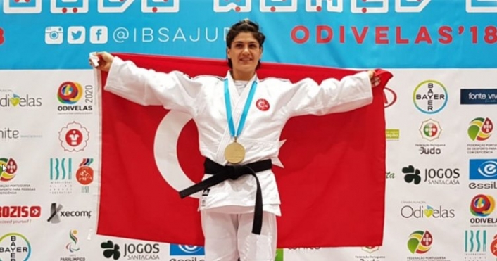 Görme engelli Dünya şampiyonu judocu Zeynep'in yeni hedefi