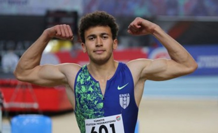 Milli atlet Ayetullah Demir'den 60 metre engelli rekoru