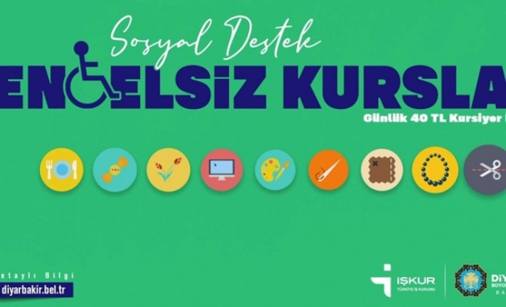 Diyarbakır'da engellilere yönelik 9 yeni kurs açılıyor