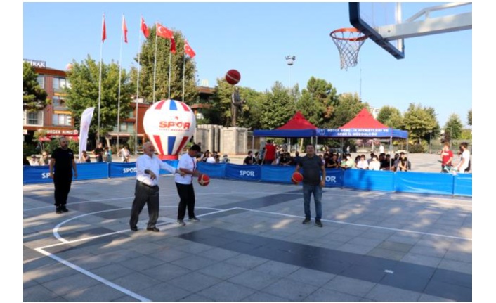 Basketbol aşığı Arif'in hayali gerçek oldu