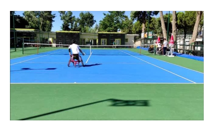 Tekerlekli Sandalye Tenis Akıncılar Türkiye Şampiyonası başladı