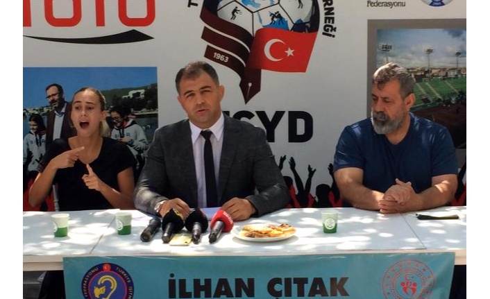 Türkiye İşitme Engelliler Federasyonu Başkan Adayı İlhan Çıtak: "2 tane milli takım kamp tesisini bünyemize katacağız"