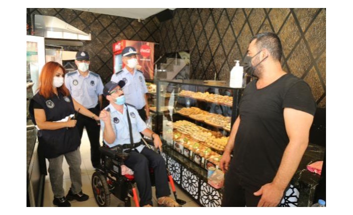 ZABITA OLMAK İSTEYEN ENGELLİ EMİRHAN'IN HAYALİ GERÇEK OLDU