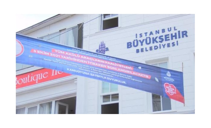 Adalar'da akülü araç tartışması