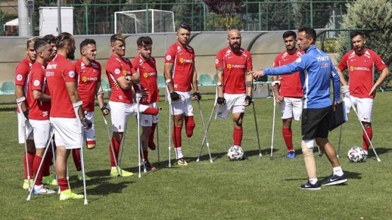 Ampute Milli Takımı Avrupa Şampiyonası'ndaki maçları TRT'den naklen yayımlanacak