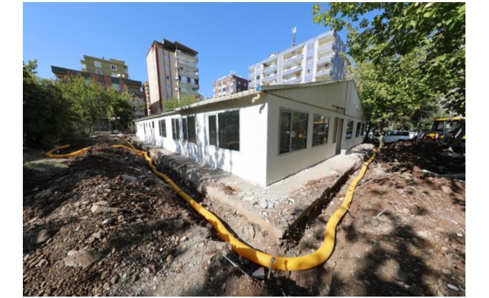 Diyarbakır'da "Gündüzlü Bakım Merkezi Mola Evi"nin yapımı sürüyor