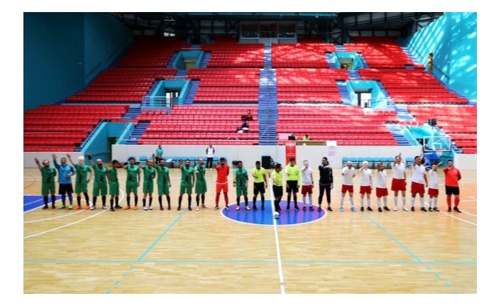 Görme Engelli Futsal 1. Lig 1. Devre müsabakaları Van'da devam ediyor