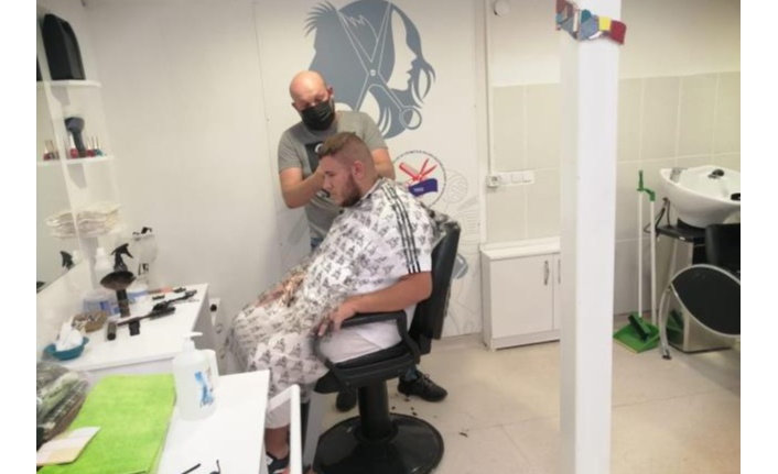 Odunpazarı'ndan engelli bireylere ücretsiz kuaför hizmeti