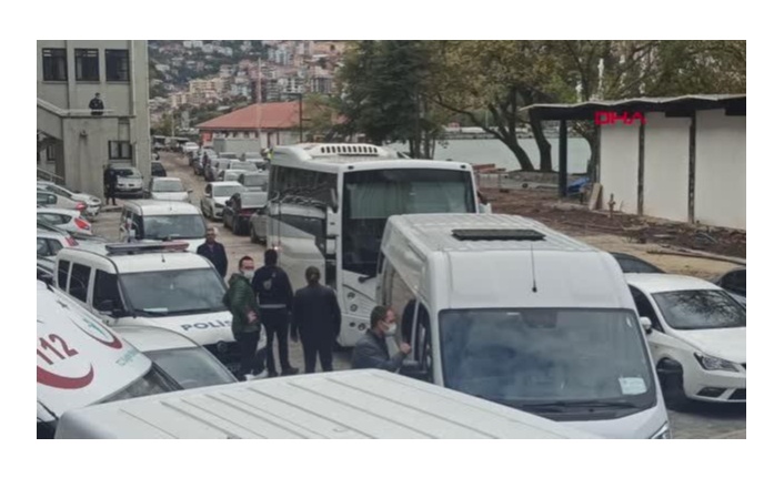 Zonguldak’taki 'Çekirge' operasyonunun 26 şüphelisi adliyede