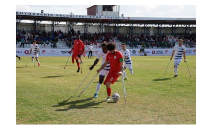 Ampute Futbol 2021 Türkiye Kupası maçları Diyarbakır'da başladı