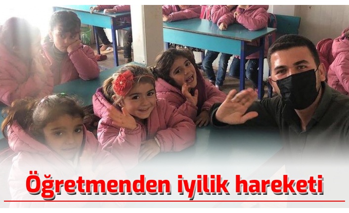Öğretmenden iyilik hareketi