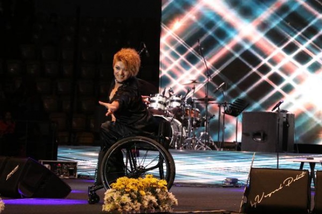Ankara'da engelli bireyler podyuma çıktı