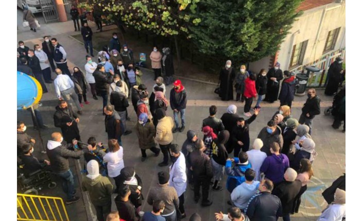 Engelliler tatbikatta heyecanlı anlar yaşadı