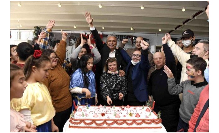 Engelsiz Kafe'de yeni yıl heyecanı