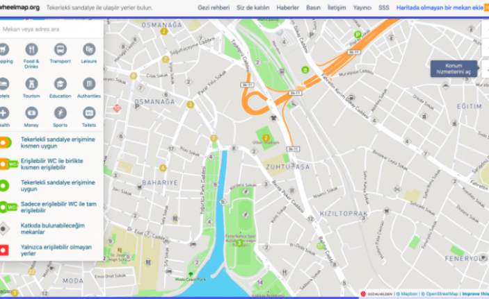 İBB’nin yeni projesi ‘Engelli Haritası’