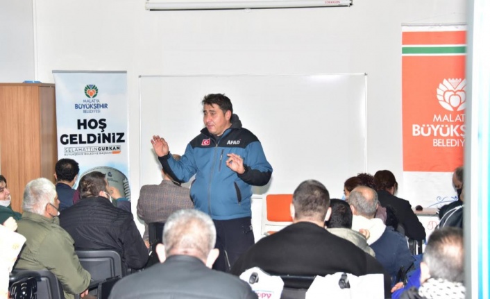 Malatya'da engellilere yönelik afet eğitimi