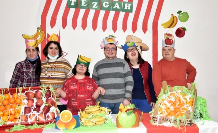 Mustafakemalpaşa'da Yerli Malı Haftası özel öğrencilerle kutlandı