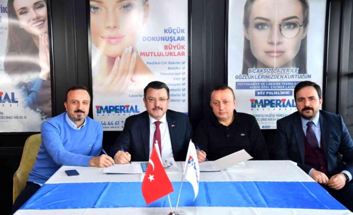 İmperial Hastanesi'nden anlamlı sponsorluk