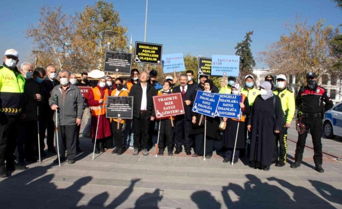 Konya İl Emniyet Müdürlüğü "engelli ihbar hattı" faaliyete geçti