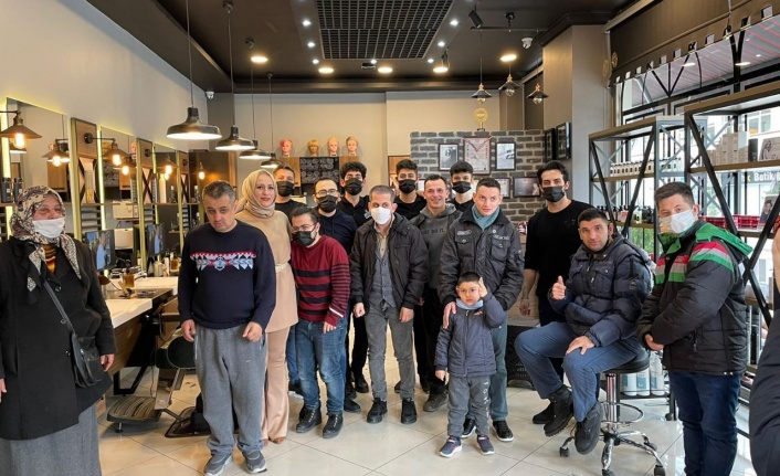 Her ay 100 engelli traş edilecek