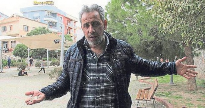 Görme engelli adam arkadaş kurbanı oldu