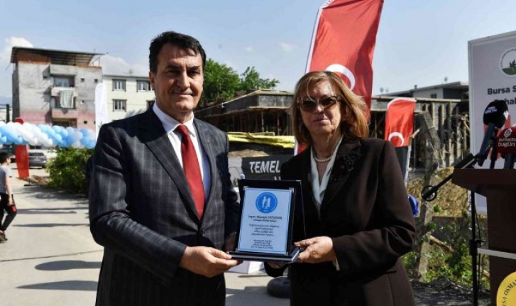Bursa Spastik Engelliler Rehabilitasyon Vakfı Yaşam Evi'nin temeli atıldı